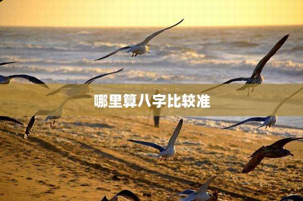 哪里算八字比较准
