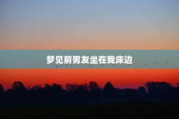 梦见前男友坐在我床边
