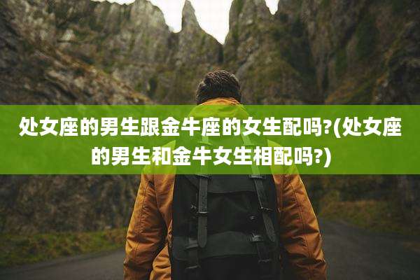 处女座的男生跟金牛座的女生配吗?(处女座的男生和金牛女生相配吗?)