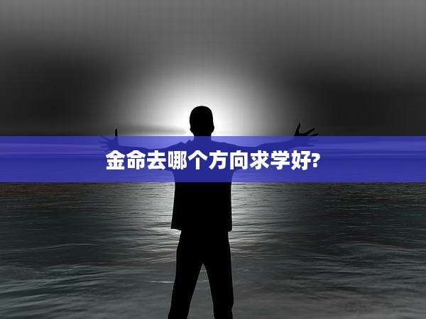 金命去哪个方向求学好?