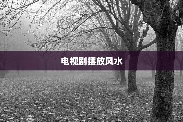 电视剧摆放风水