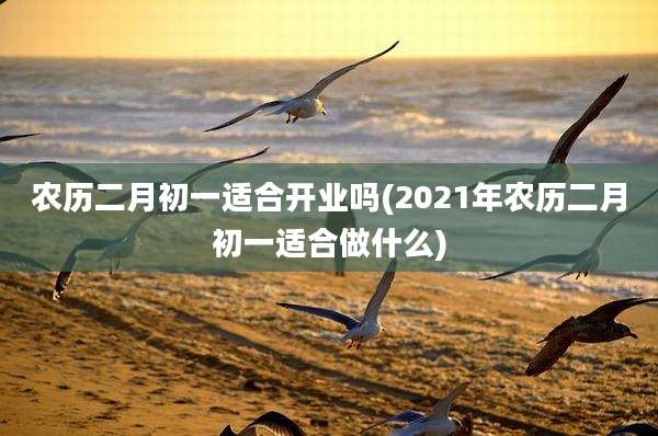 农历二月初一适合开业吗(2021年农历二月初一适合做什么)