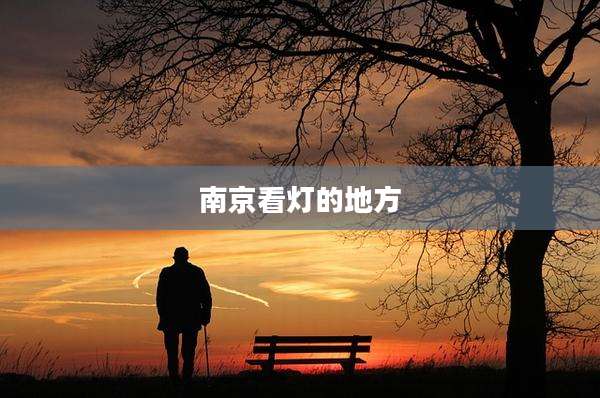 南京看灯的地方