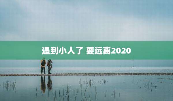 遇到小人了 要远离2020