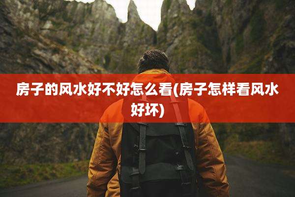 房子的风水好不好怎么看(房子怎样看风水好坏)