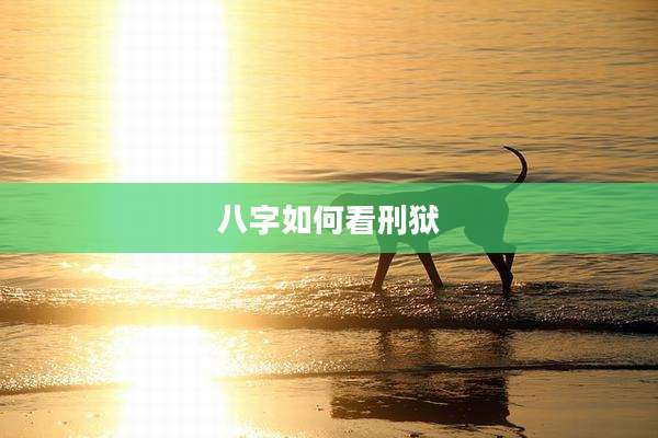 八字如何看刑狱
