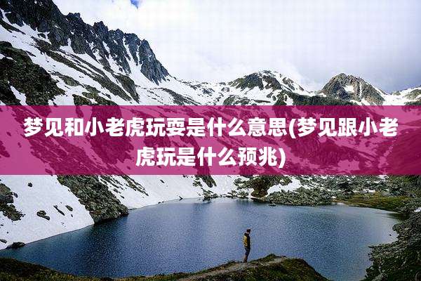 梦见和小老虎玩耍是什么意思(梦见跟小老虎玩是什么预兆)