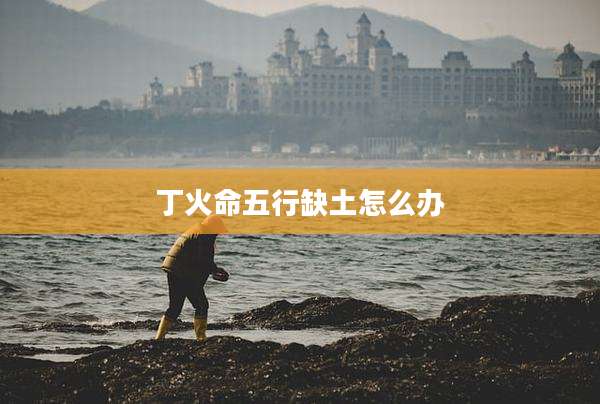 丁火命五行缺土怎么办