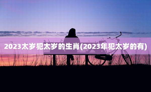 2023太岁犯太岁的生肖(2023年犯太岁的有)