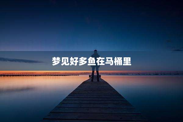 梦见好多鱼在马桶里