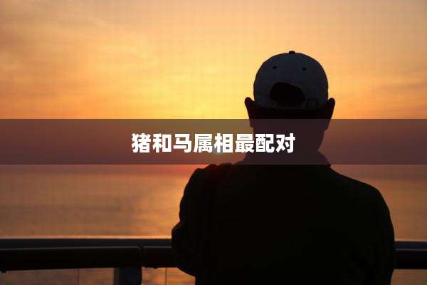 猪和马属相最配对