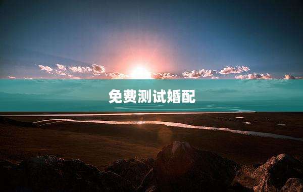 免费测试婚配