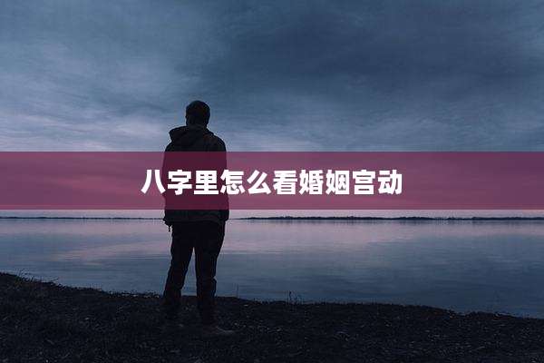 八字里怎么看婚姻宫动