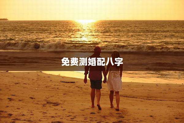 免费测婚配八字