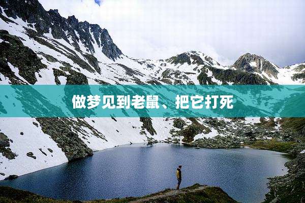 做梦见到老鼠、把它打死