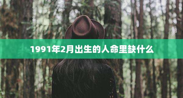 1991年2月出生的人命里缺什么