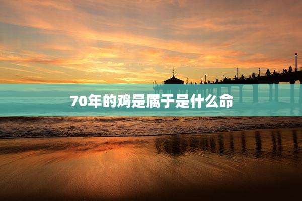 70年的鸡是属于是什么命