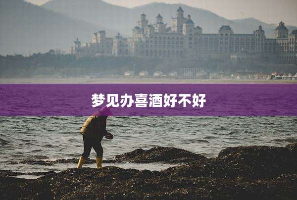 梦见办喜酒好不好