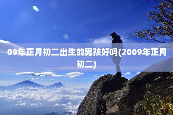 09年正月初二出生的男孩好吗(2009年正月初二)