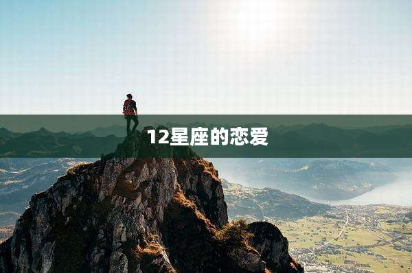 12星座的恋爱