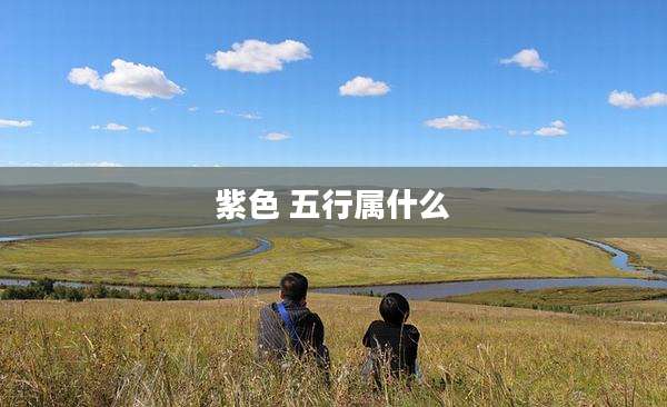紫色 五行属什么