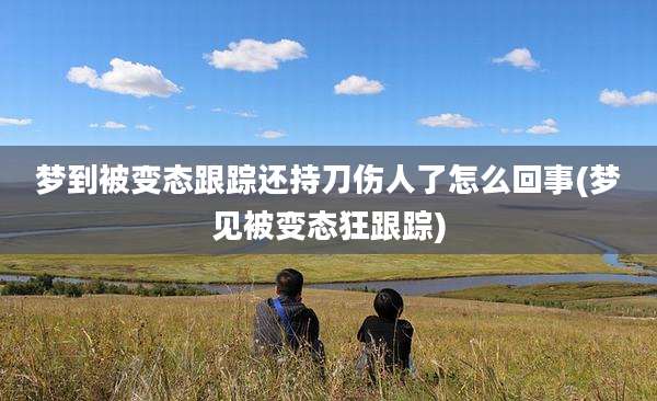 梦到被变态跟踪还持刀伤人了怎么回事(梦见被变态狂跟踪)