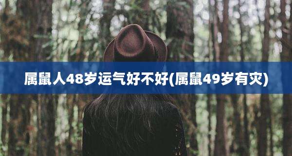 属鼠人48岁运气好不好(属鼠49岁有灾)