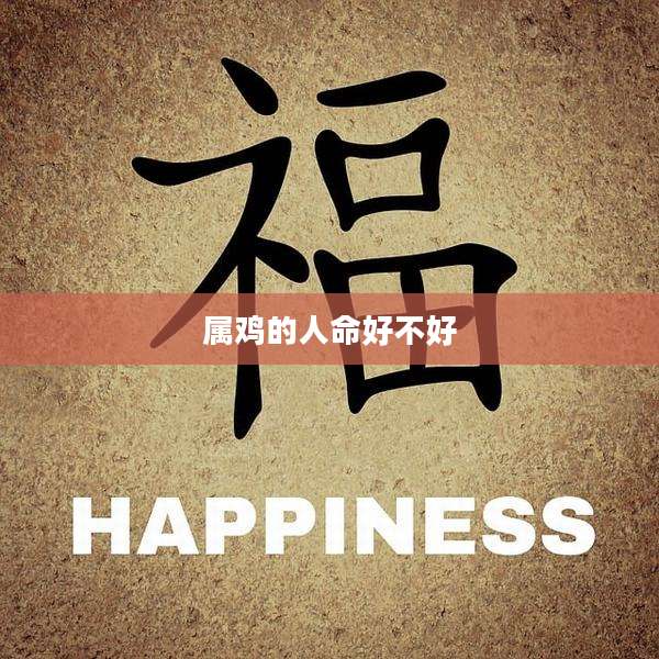 属鸡的人命好不好