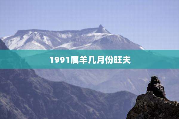 1991属羊几月份旺夫