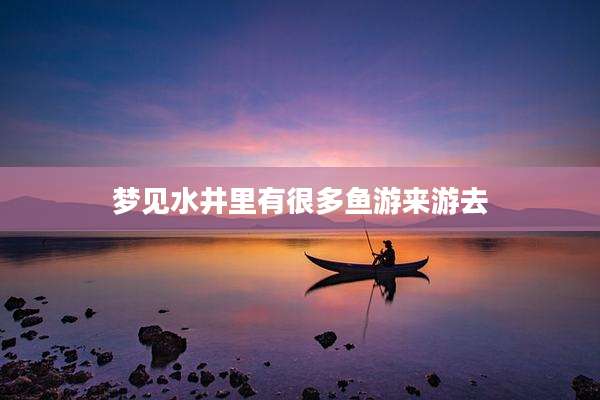 梦见水井里有很多鱼游来游去