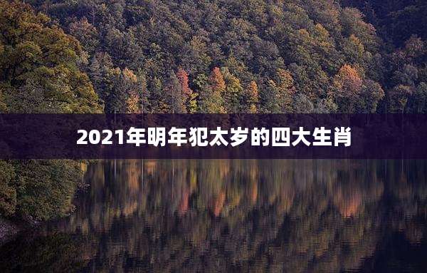 2021年明年犯太岁的四大生肖
