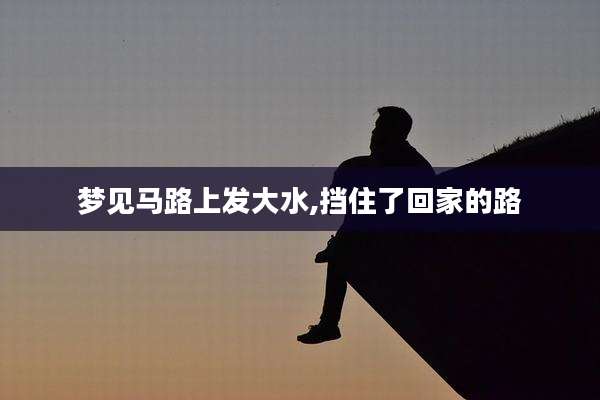 梦见马路上发大水,挡住了回家的路