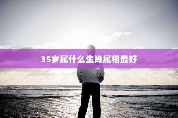 35岁属什么生肖属相最好