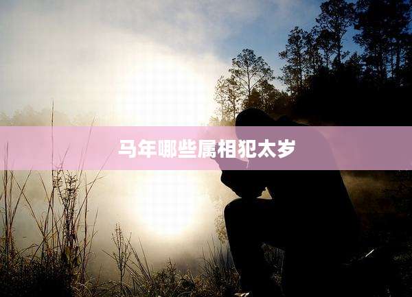 马年哪些属相犯太岁