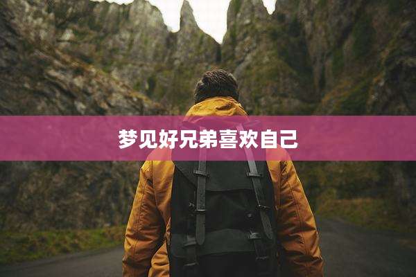 梦见好兄弟喜欢自己