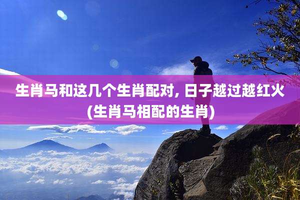 生肖马和这几个生肖配对, 日子越过越红火(生肖马相配的生肖)