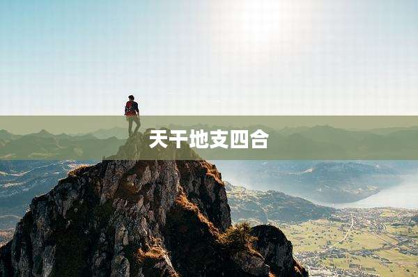 天干地支四合