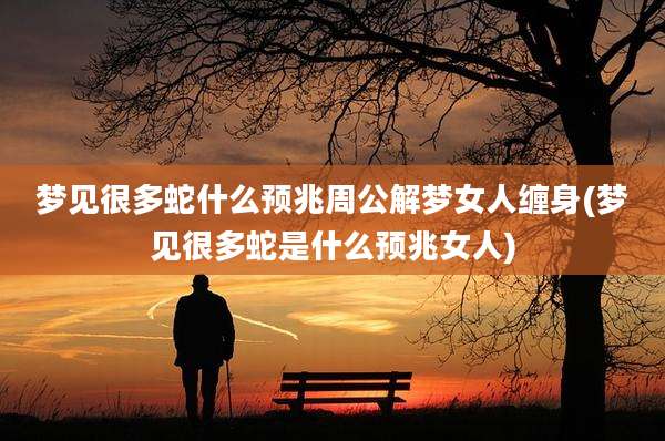 梦见很多蛇什么预兆周公解梦女人缠身(梦见很多蛇是什么预兆女人)
