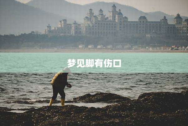 梦见脚有伤口
