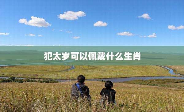 犯太岁可以佩戴什么生肖