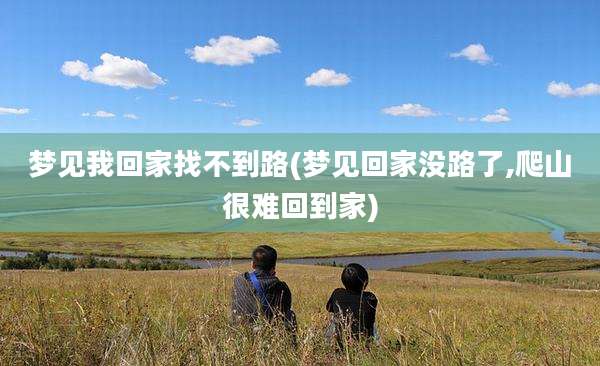 梦见我回家找不到路(梦见回家没路了,爬山很难回到家)