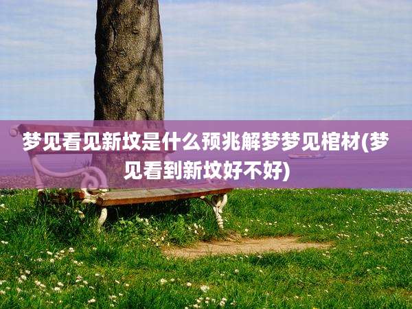 梦见看见新坟是什么预兆解梦梦见棺材(梦见看到新坟好不好)