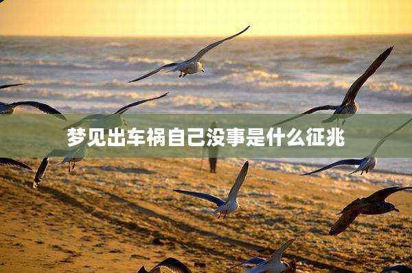 梦见出车祸自己没事是什么征兆