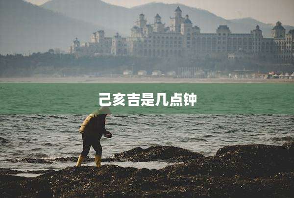 己亥吉是几点钟