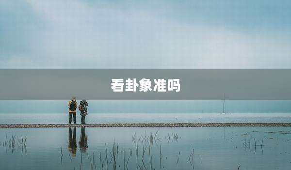 看卦象准吗
