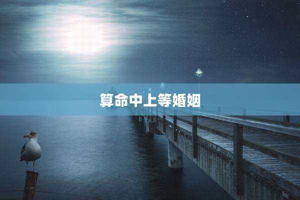 算命中上等婚姻