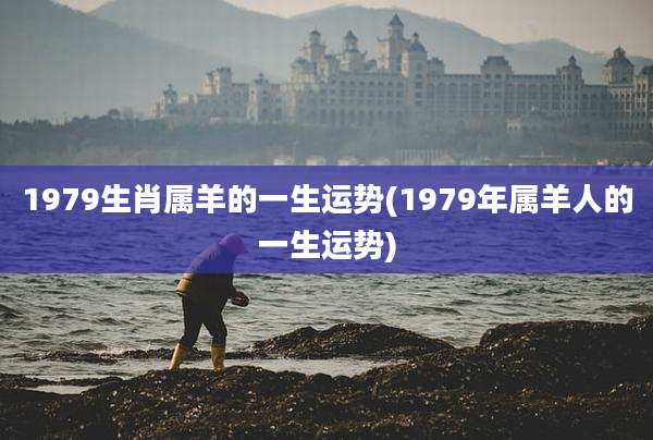 1979生肖属羊的一生运势(1979年属羊人的一生运势)