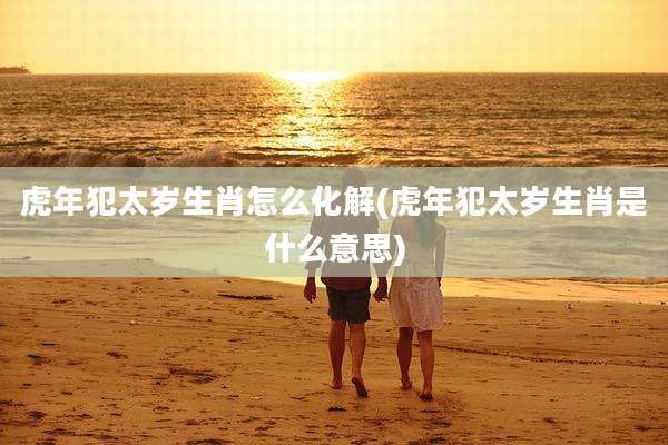 虎年犯太岁生肖怎么化解(虎年犯太岁生肖是什么意思)