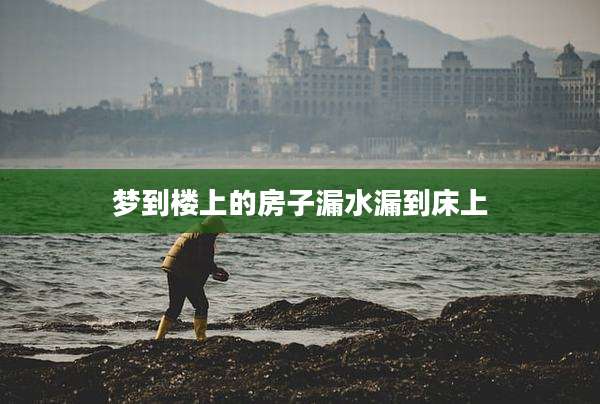 梦到楼上的房子漏水漏到床上