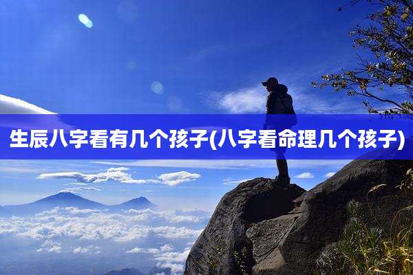 生辰八字看有几个孩子(八字看命理几个孩子)